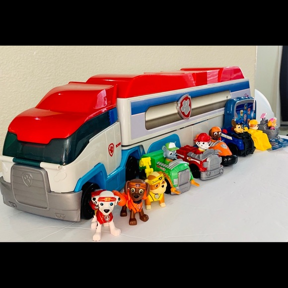 paw patrol semi
